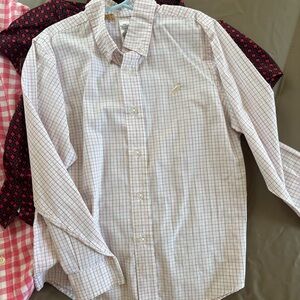 The Beaufort Bonnet Company Pink and White Checkered Shirt